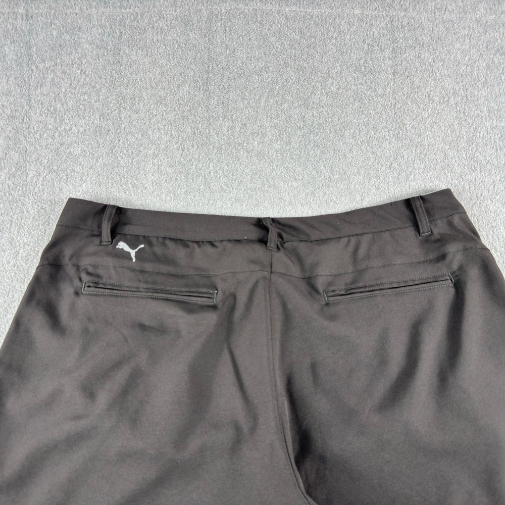 Puma Golf Shorts Mens 38 11" Black Solid Performance Lightweight